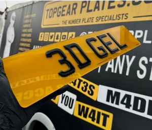 3D Gel Black Gloss