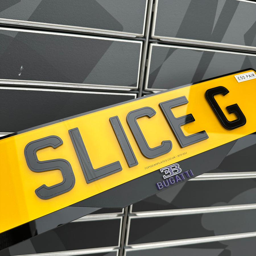 4D Gloss Sliced Black