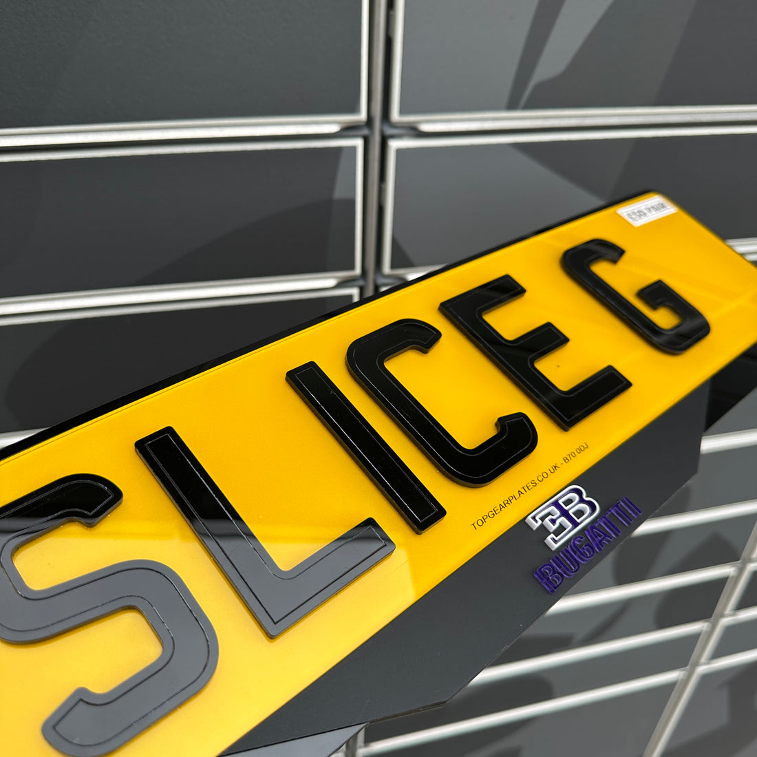 4D Gloss Sliced Black