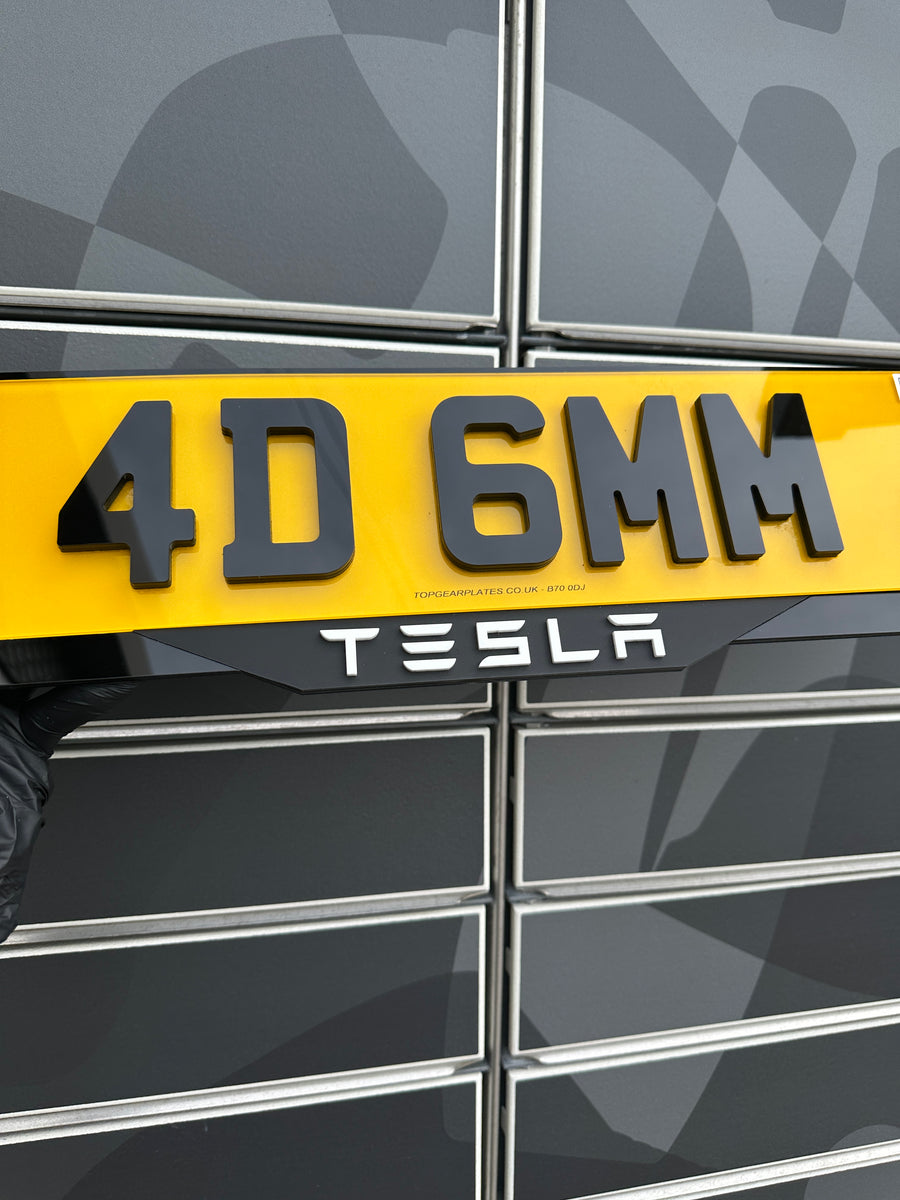 4D 6mm Gloss Black