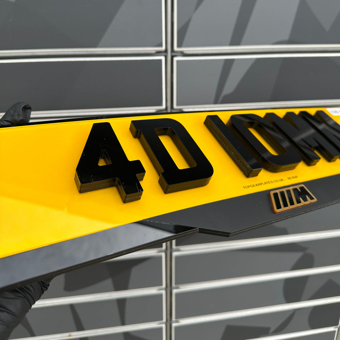 4D 10mm Gloss Black