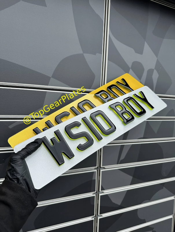 Neon Green Show Plate