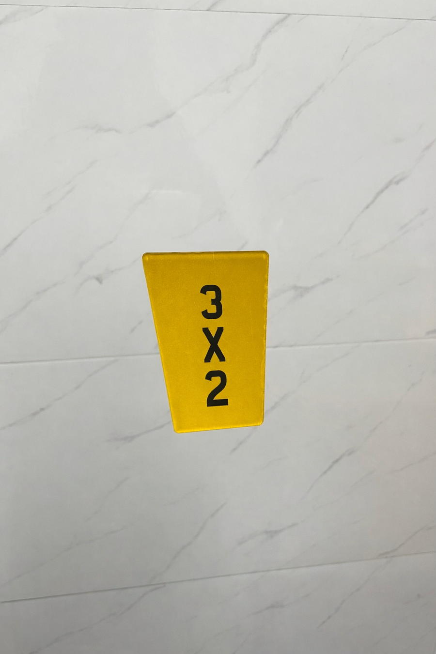 3x2 Bike Plate - Show Plate
