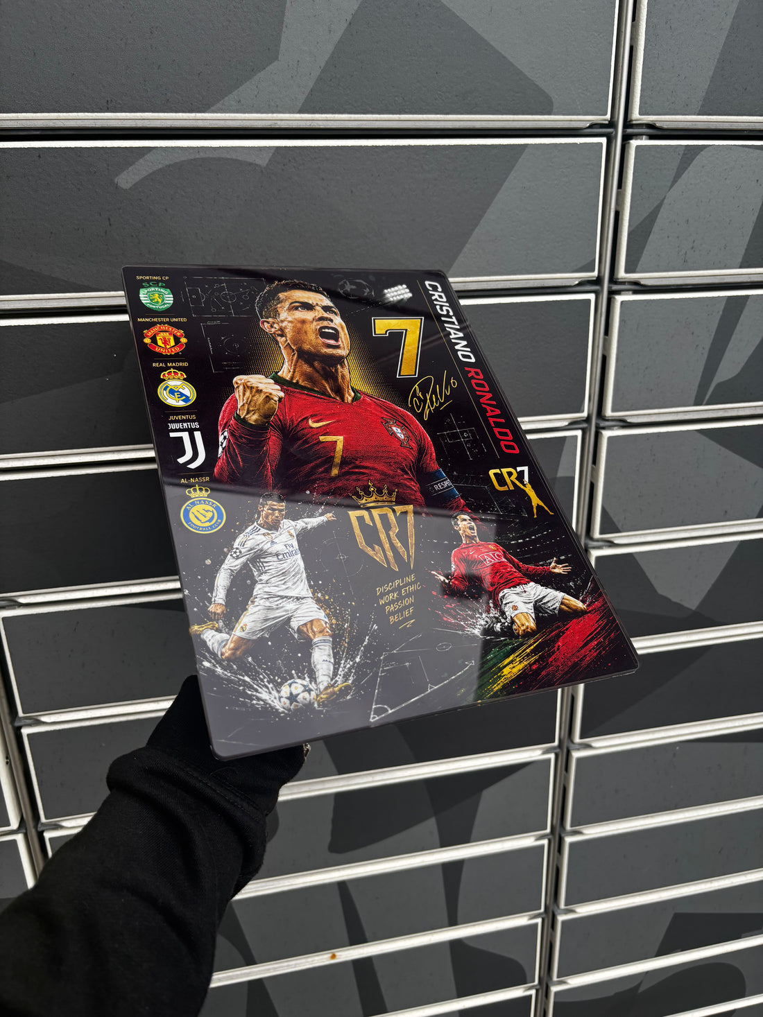 Cristiano Ronaldo Rectangle Sign