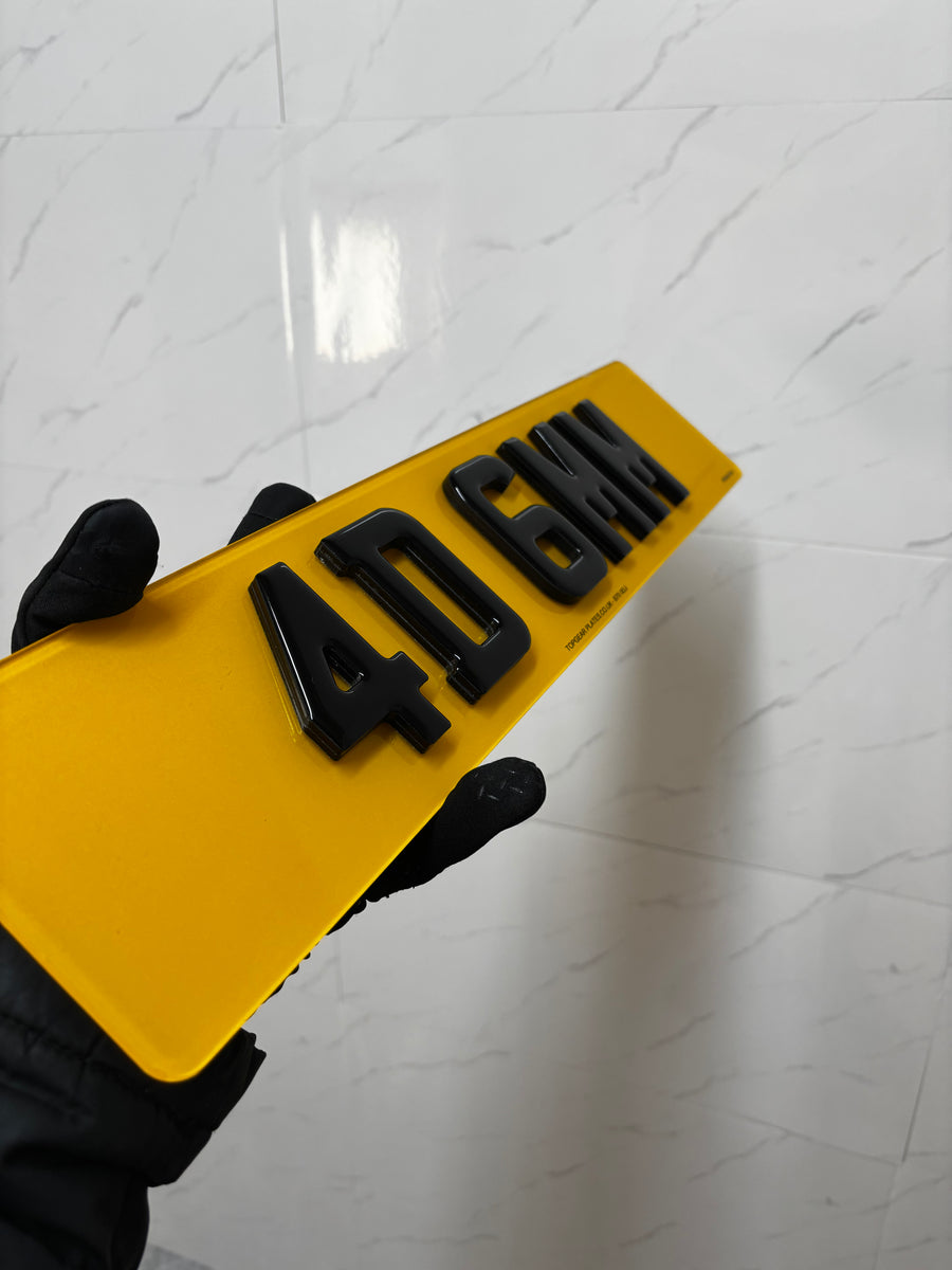 4D 6mm Gel Gloss Black