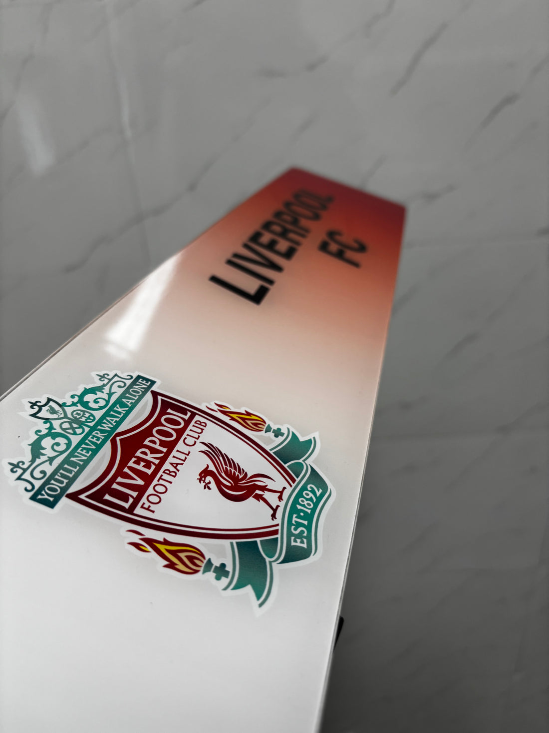 2D Liverpool F.C Show Plate Design – Football Fan Number Plate