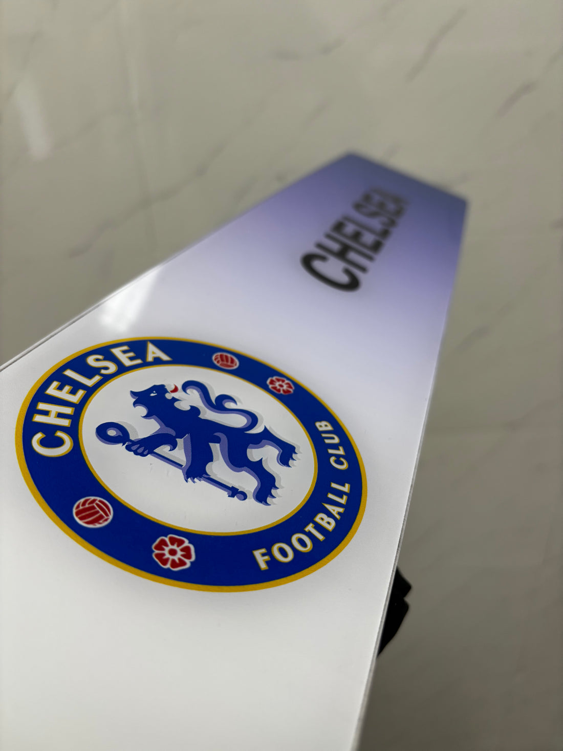 2D Chelsea Show Plate Design – Football Fan Number Plate