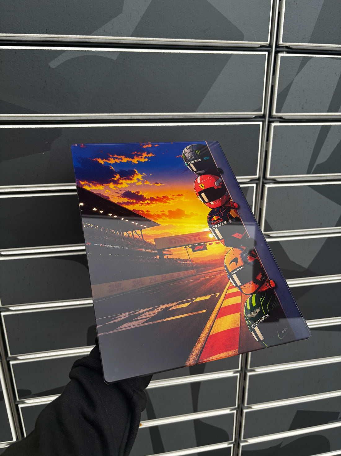 Sunset Mini Stig Rectangle Sign
