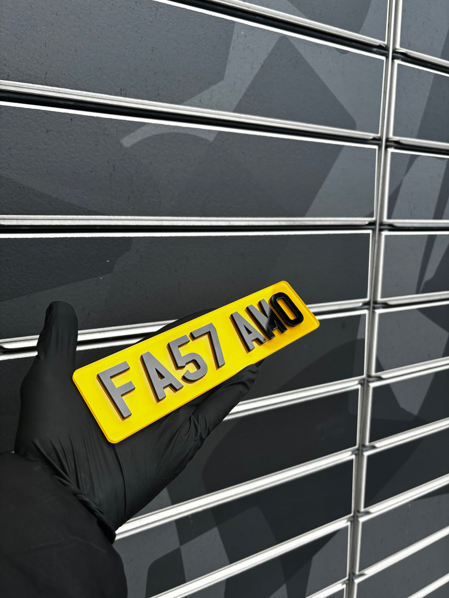 8x2 Bike Plate - Show Plate