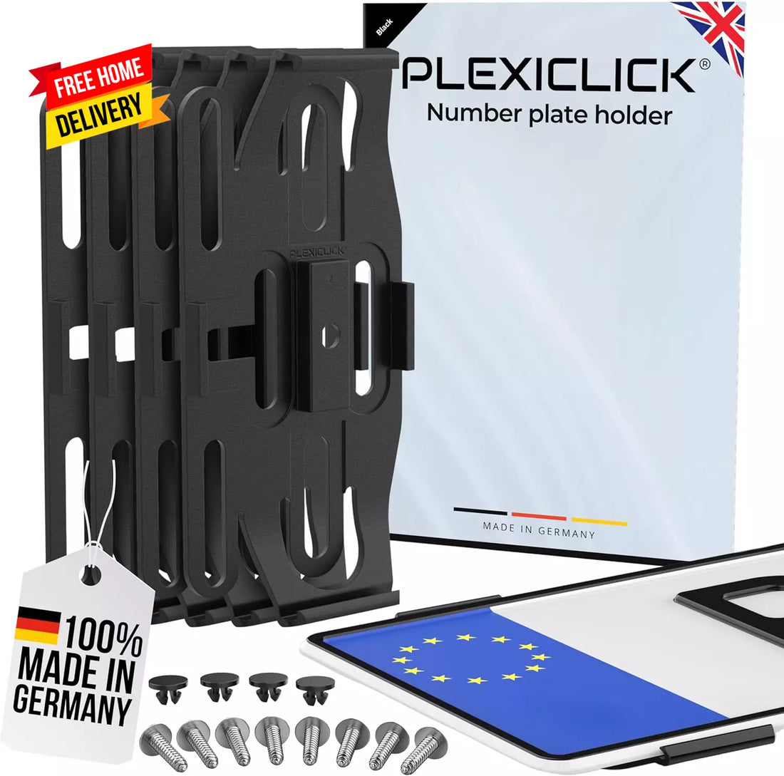 Plexi Clips - Number Plate Holders